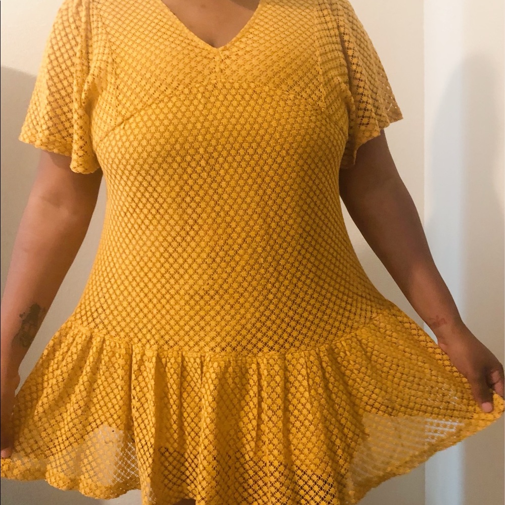 Mustard Yellow Summer Dress!